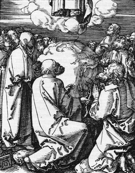 Ascension of Christ / Dürer / c.1510 a Albrecht Durer