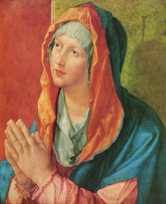 Praying Maria a Albrecht Durer