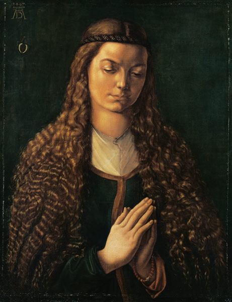Portrait the Katharina Fürlegerin a Albrecht Durer