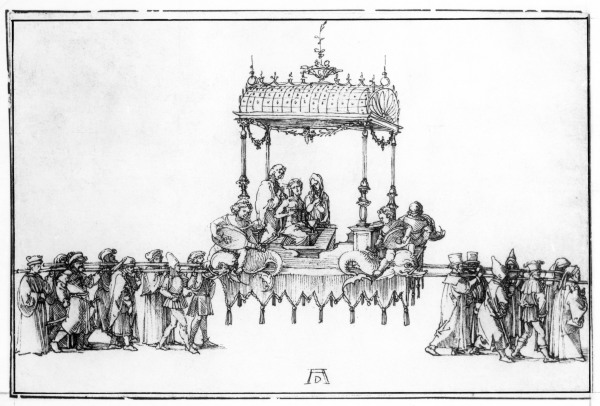 Corpus Christi procession / Dürer / 1521 a Albrecht Durer