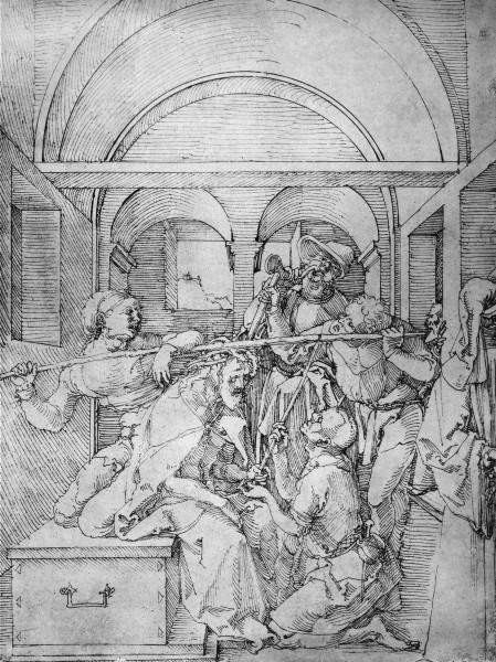 Crowning with Thorns / Dürer / 1504 a Albrecht Durer