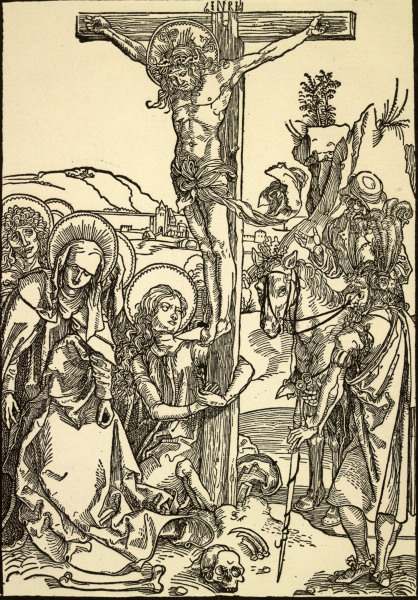 Crucifixion of Christ / Dürer / c.1495 a Albrecht Durer