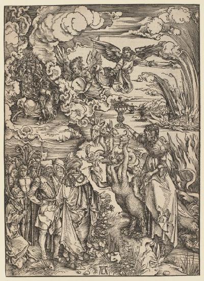 Das babylonische Weib, aus der Folge der Apokalypse, Urausgabe Deutsch 1498