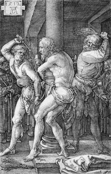 Flagellation of Christ / Dürer / 1512 a Albrecht Durer
