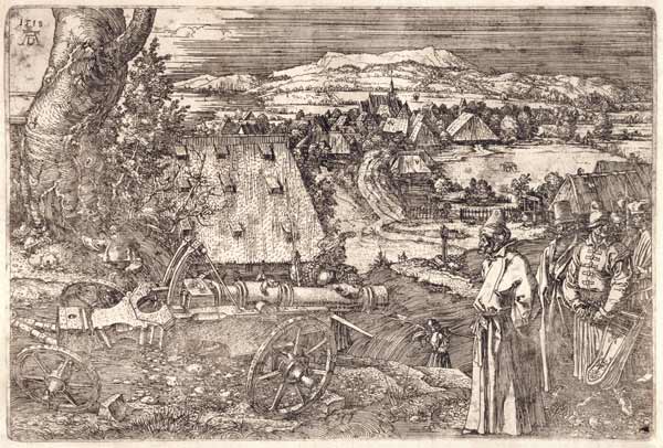 The Cannon / Dürer / 1518 a Albrecht Durer