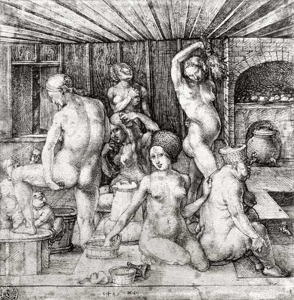 The Women's Bath a Albrecht Durer