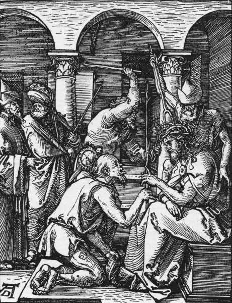 Dürer / Christ Crowned with Thorns. a Albrecht Durer