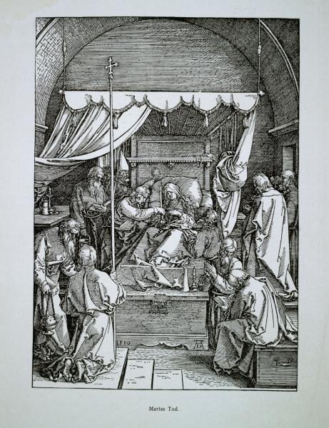 Dürer / Death of the Virgin / 1510 a Albrecht Durer