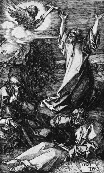 Dürer / Mount of Olives / Etching a Albrecht Durer