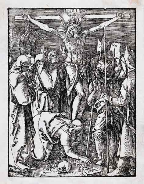 Christus am Kreuz a Albrecht Durer