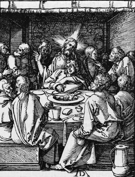 Dürer, Last Supper / fr.: Small Passion a Albrecht Durer