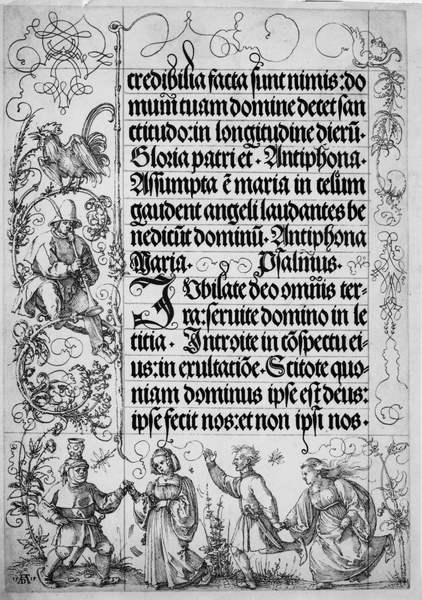 Dürer, Prayer Book, Emperor Maximilian a Albrecht Durer