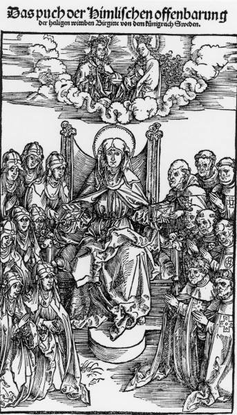 Duerer, Saint Birgitta of Sweden a Albrecht Durer