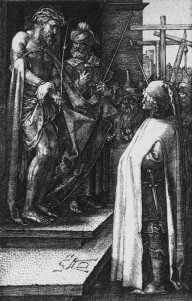 Ecce homo / Dürer / 1512 a Albrecht Durer