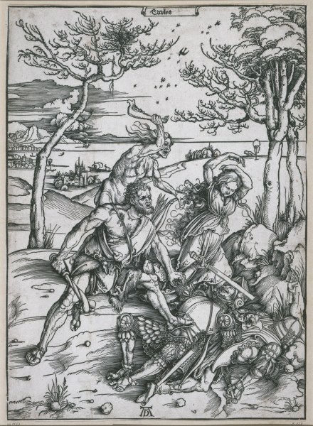 Ercules (Herkules tötet die Molioniden; Herkules und Cacus) a Albrecht Durer