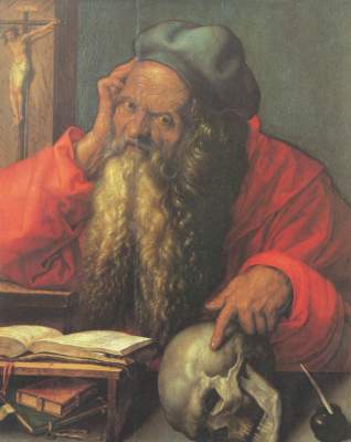 Sacred Hieronymus a Albrecht Durer