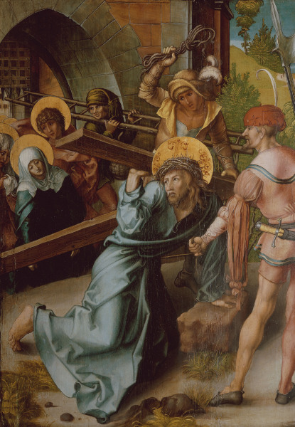 Carrying the Cross a Albrecht Durer