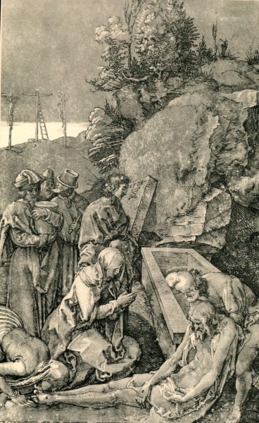 Lamentation of Christ / Dürer / 1504 a Albrecht Durer