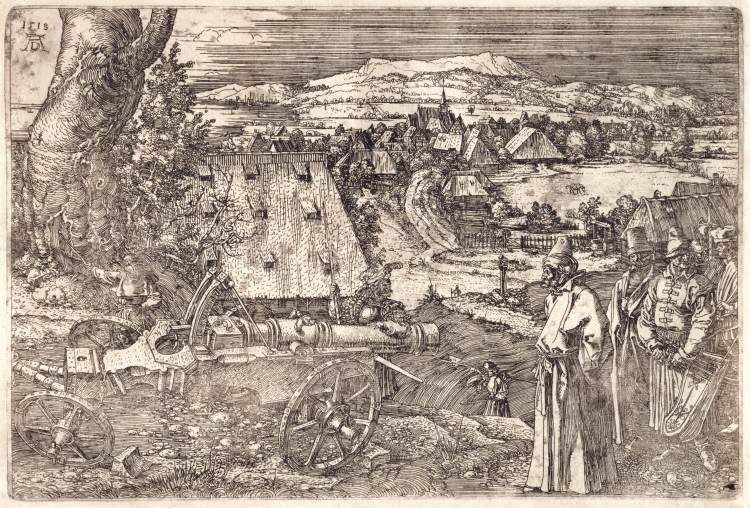 The Landscape with the Cannon a Albrecht Durer