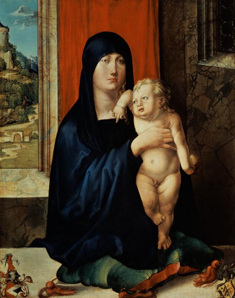 Madonna with child a Albrecht Durer