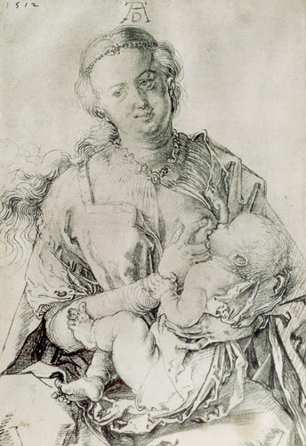 Maria che nutre il bambino a Albrecht Durer