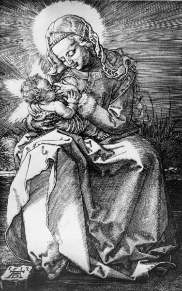 Mary suckling the Child / Dürer / 1512 a Albrecht Durer