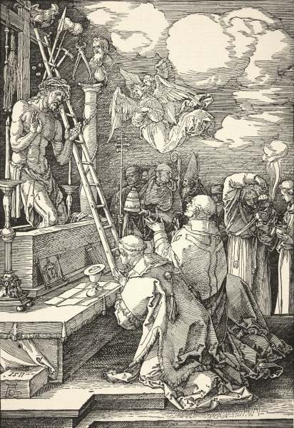 Mass of Pope Gregor I / Dürer / 1511 a Albrecht Durer
