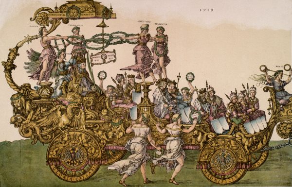 Maximilian s Triumphal Procession/ Dürer a Albrecht Durer