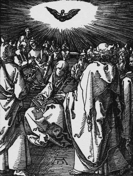 Outpouring of the Holy Ghost / Dürer a Albrecht Durer