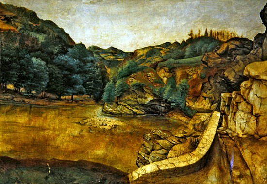 Road in the Alps, 1495 (gouache & w/c on paper) a Albrecht Durer