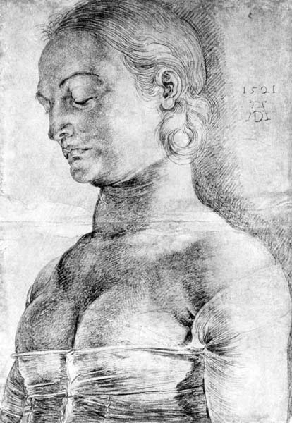 Saint Apollonia / Dürer / 1521 a Albrecht Durer