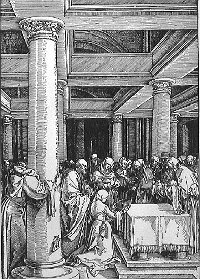 The Presentation in the Temple, c.1503/4 a Albrecht Durer