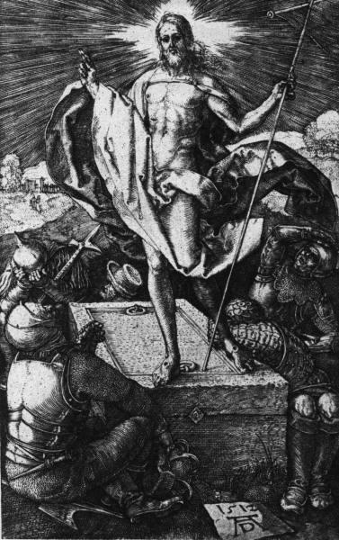 The Resurrection / Dürer / 1512 a Albrecht Durer