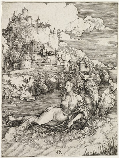 The Sea Monster, The Abduction of Amymone a Albrecht Durer