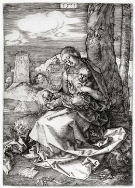 A.Dürer, Mary with the Pear