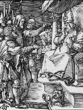 Christ before Caiaphas / Dürer / c.1509
