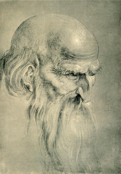 Head of an Apostles / Dürer / 1508