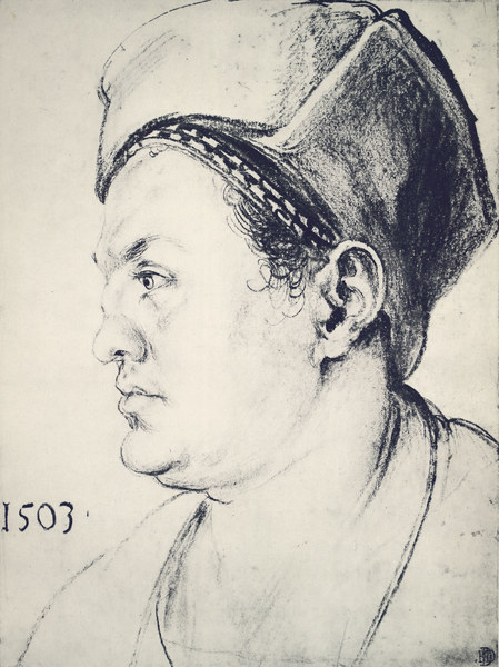 Willibald Pirckheimer / Draw.by Dürer a Albrecht Durer