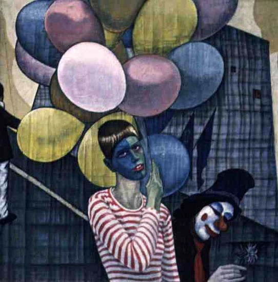 The Carnival, or The Lesbians, 1980 (oil and tempera on canvas)  a Alek  Rapoport