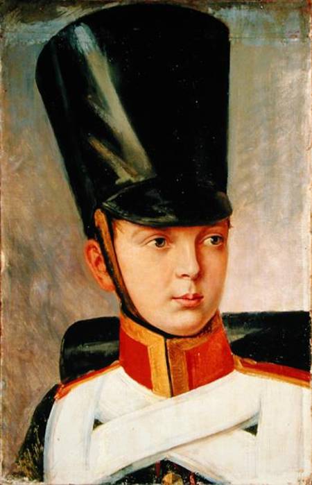 Portrait of Crown Prince Alexander Nikolayevich (1818-81) a Aleksandr Ivanovic Zauervejd'