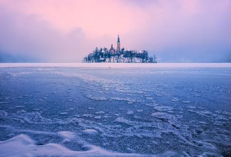 Icy carpet