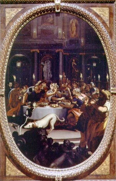 Cleopatra's Banquet a Alessandro Allori