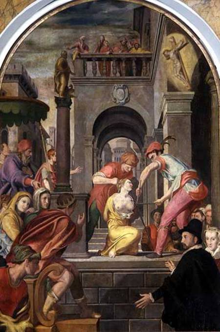 The Martyrdom of St. Agatha a Alessandro Allori
