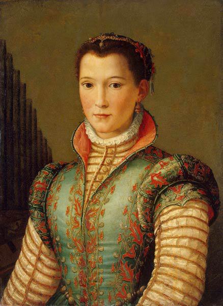 Portrait of Eleanor of Toledo (1522–1562), wife of Grand Duke Cosimo I de' Medici