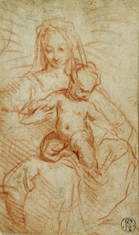 Madonna and Child a Alessandro di Agostino Casolani