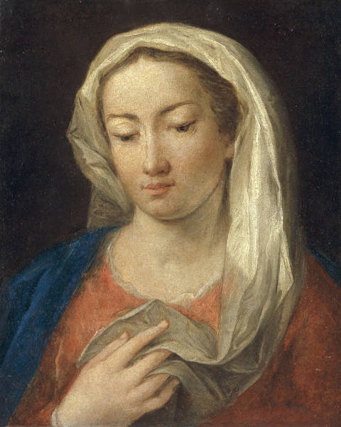 A.Longhi / Mary / Painting / C18th a Alessandro Longhi