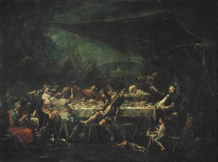 Bohemian Wedding Banquet a Alessandro Magnasco