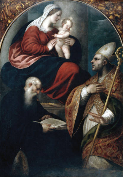 Mary and Child and Saints / Varotari a Alessandro Varotari