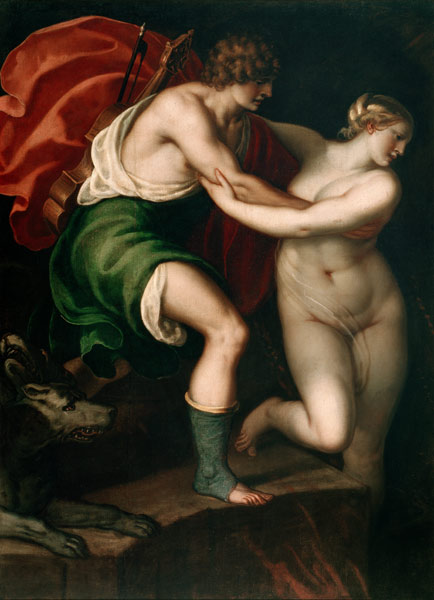 A. Varotari / Orpheus and Eurydice a Alessandro Varotari