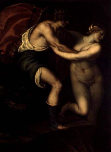 Orpheus and Eurydice a Alessandro Varotari